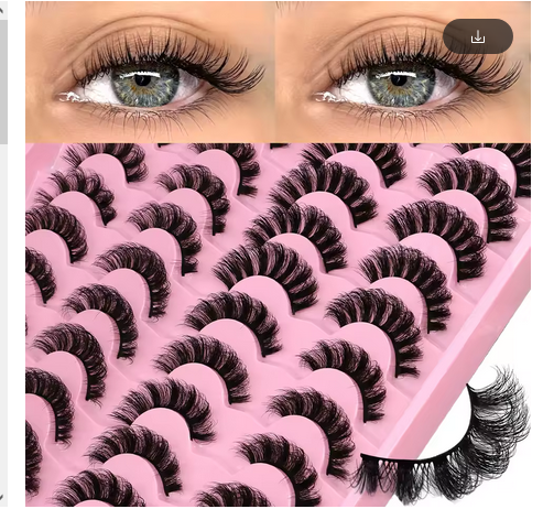 Fake Eyelashes 3D Mink Lashes Fluffy Soft Wispy Eyelash Extension 4 styles Mink False Eyelashes Makeup