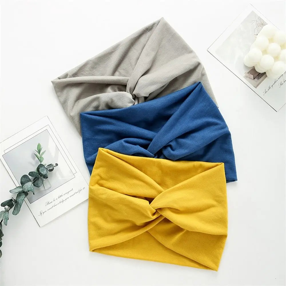 Extra Wide Twisted Headbands | Stylish & Comfortable Hair Accessory
