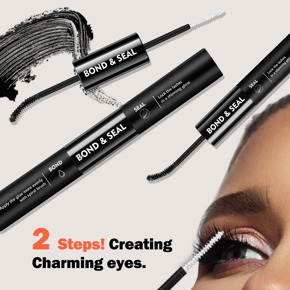 2-in-1 Lash Bond & Seal | Waterproof, Long-Lasting False Eyelash Glue & Remover