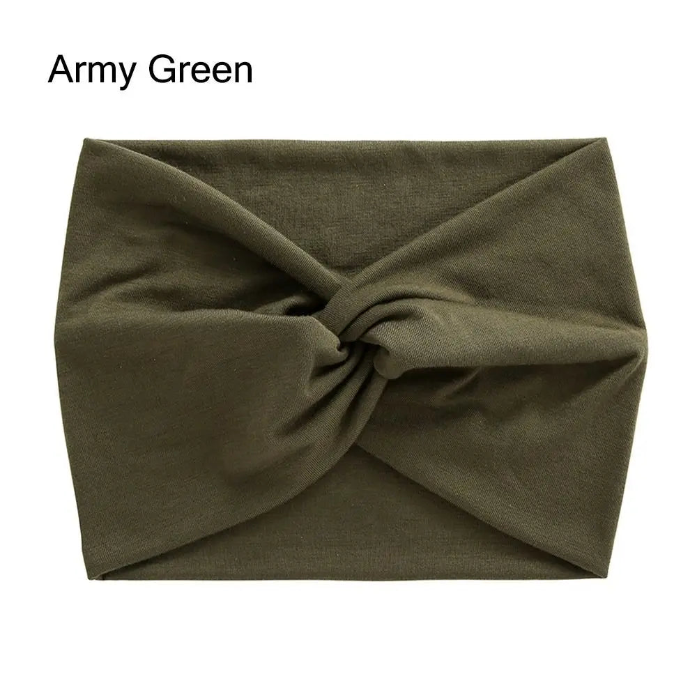 Extra Wide Twisted Headbands | Stylish & Comfortable Hair Accessory