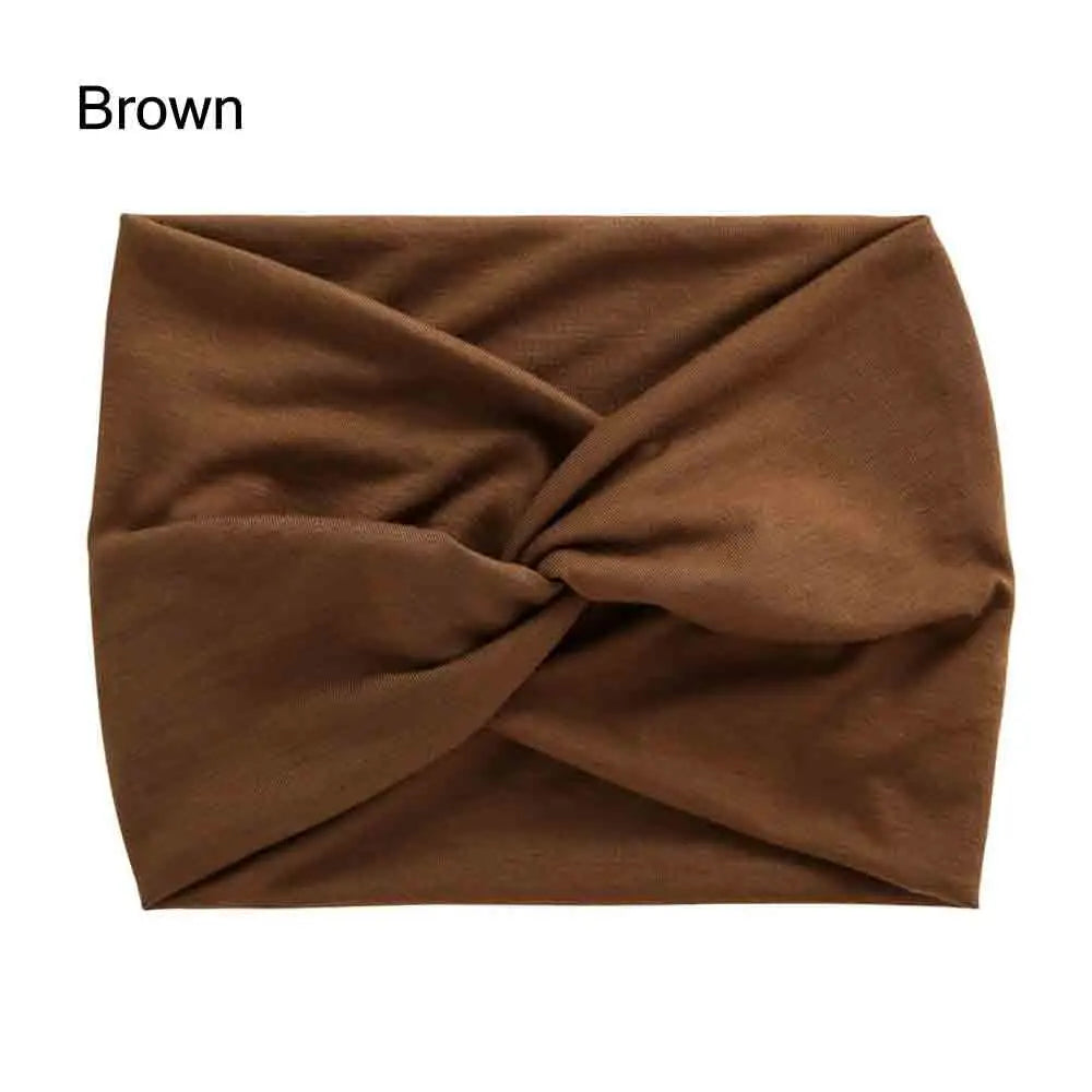 Extra Wide Twisted Headbands | Stylish & Comfortable Hair Accessory