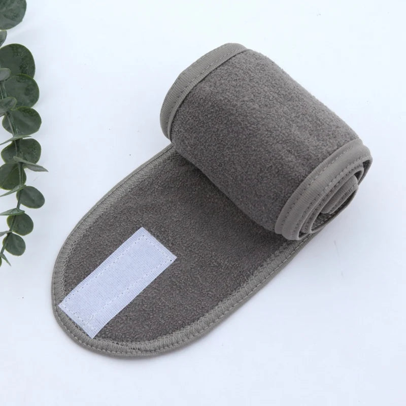 Adjustable Spa Headband – Soft Towel Hair Band for Makeup, Yoga & Face Washing