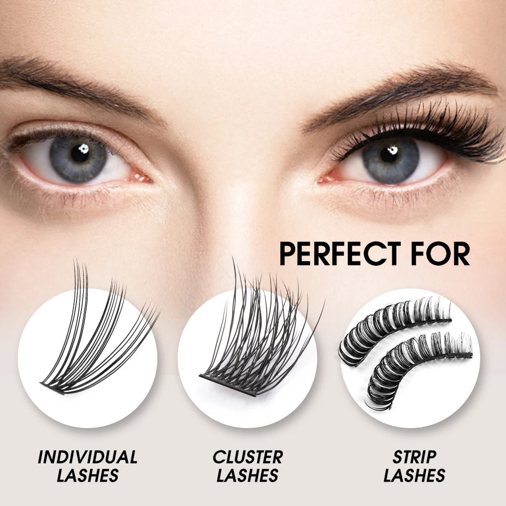 2-in-1 Lash Bond & Seal | Waterproof, Long-Lasting False Eyelash Glue & Remover