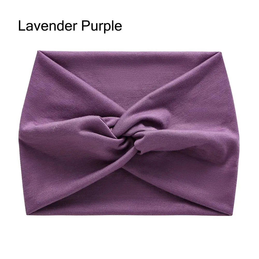 Extra Wide Twisted Headbands | Stylish & Comfortable Hair Accessory