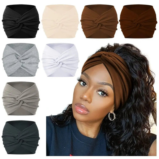 Extra Wide Twisted Headbands | Stylish & Comfortable Hair Accessory