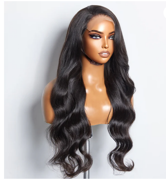 24 Inches 5x5 Glueless Lace Closure Wig 180% Density Body Wave