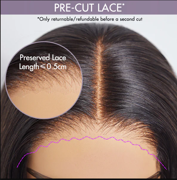 10" Loose Wave Glueless Wig – Left C Part, HD Lace, Ready to Go